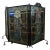 Late 19th Century Art Nouveau Fireplace/ Tea Screen -Tiffany Glass Style For Sale
