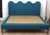 2020s Stephen Sills Custom Made Bed Frame With Kvadrat Fabric For Sale - Image 5 of 5