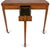 Brown 19th Century Georgian Demi Lune Games Console Table, 1800s For Sale - Image 8 of 18
