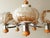 Vintage Chandelier in Glass with Marble and Steel, 1960s For Sale - Image 4 of 9