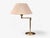 Swedish Modern, Articulating Table Lamp, Solid Brass, Sweden, 1980s For Sale - Image 4 of 15