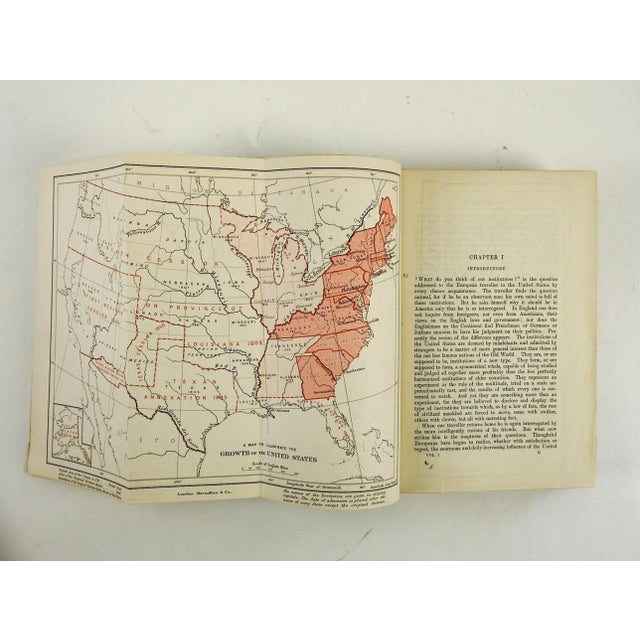 1888 the American Commonwealth by James Bryce Books - a Pair For Sale - Image 4 of 6