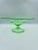 Early 20th Century Old Uranium Vaseline Glass Pedestal Centerpiece Compote For Sale - Image 13 of 13