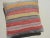 Kilim Rug Pillow Made from old turkish kilims Back side cotton and has closed with a solid hidden zipper size:16" x 16" It...