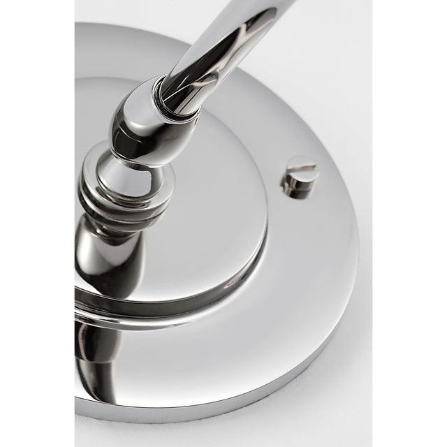 2020s Amber Lewis for Visual Comfort Signature Emery 30" Picture Light in Polished Nickel For Sale - Image 5 of 7