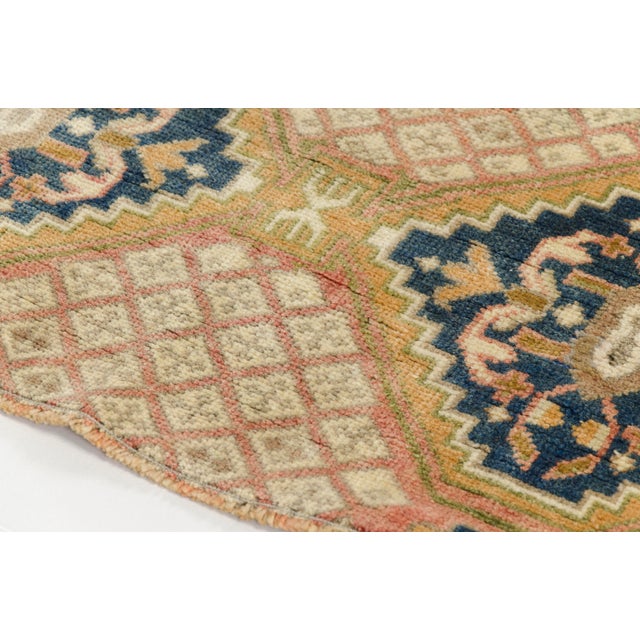 1960s Mid 20th Century Small Anatolian Decorative Rug For Sale - Image 5 of 10