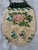 Antique Micro Beaded Floral Drawstring Purse For Sale - Image 11 of 18