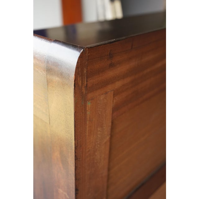 Art Deco Amsterdam School Bookcase from C.H.Eckhart, 1920s For Sale - Image 11 of 14