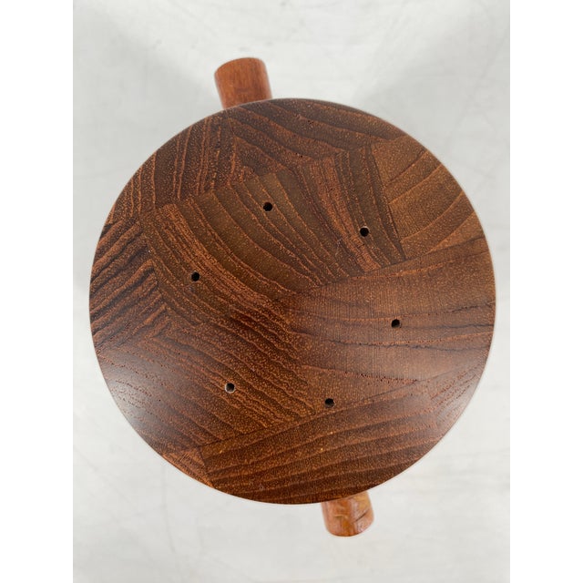 1950s Double Barrel Salt and Pepper Mill by Jens Quistgaard for Dansk, 1950s, Set of 2 For Sale - Image 5 of 10