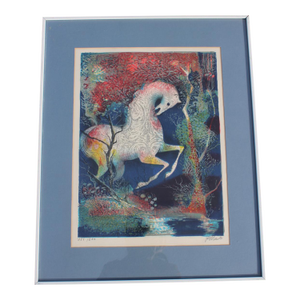 Josep Puigmartí Lithograph of Caballo De La Selva