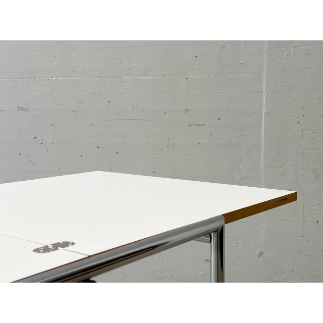 White Folding Table Jean by Eileen Gray for Classicon, 1990s For Sale - Image 8 of 16