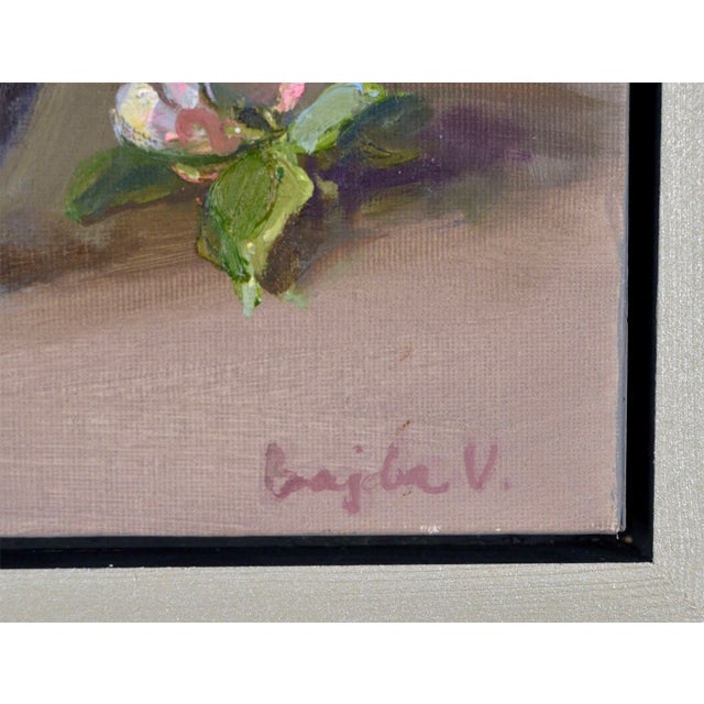 Valery Bayda, Apple Blossoms, 2025, Oil on Canvas & Cardboard For Sale - Image 3 of 5