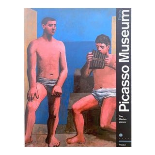 " Pablo Picasso Museum Paris : The Masterpieces " Vintage 1991 1st Edition Lithograph Print Modern Art Book For Sale