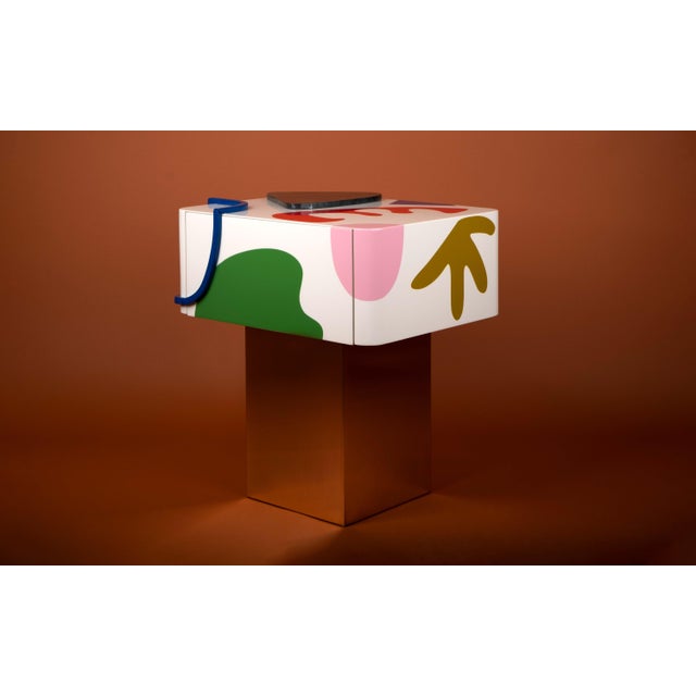 Fauves Bedside Table by Malabar For Sale - Image 11 of 14