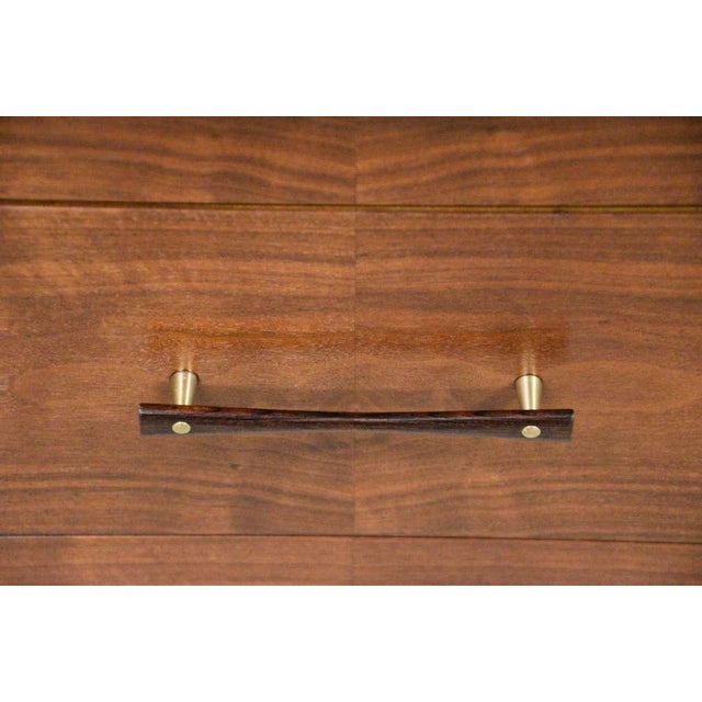 1960s Refinished Walnut Tall Dresser by Kroehler Furniture For Sale - Image 13 of 14