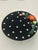 Mackenzie-Childs small ceramic pedestal purchased at the Barn Sale approximately 2022