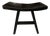Andrianna Shamaris Minimalist Espresso Teak Wood Bench For Sale