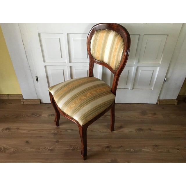 Antique Louis XV Style Dining Chair, 1900s, in Very Good conditions. Designed 1890 to 1919
