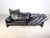 Maralunga Sofa in Black Leather by Vico Magistretti for Cassina For Sale - Image 6 of 11
