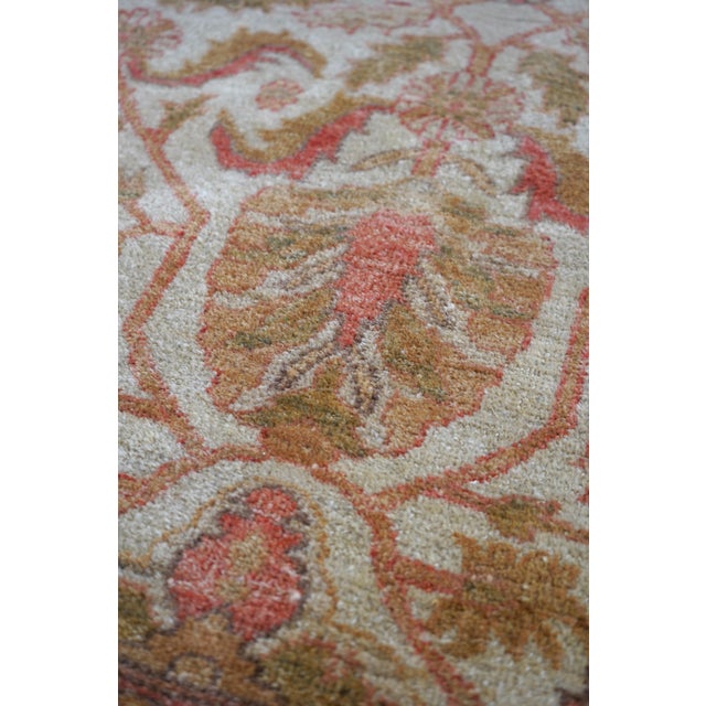 1940s Oriental Turkish Print Rug Approx. 6x5 For Sale - Image 5 of 9
