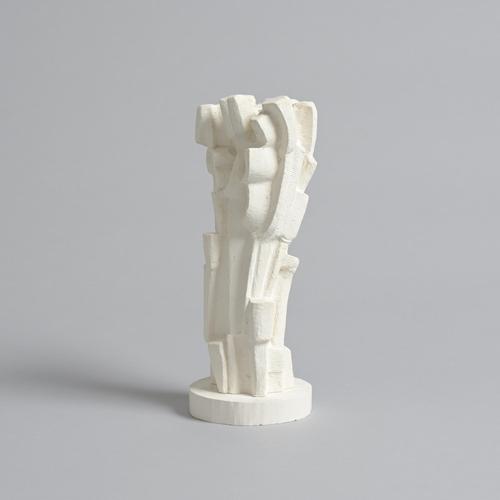 Jan Keustermans, Abstract Sculpture, Plaster For Sale - Image 4 of 18