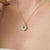 Silver Fine Moissanite Open Drop Pendant in 925 Sterling Silver - Caratandher For Sale - Image 8 of 15