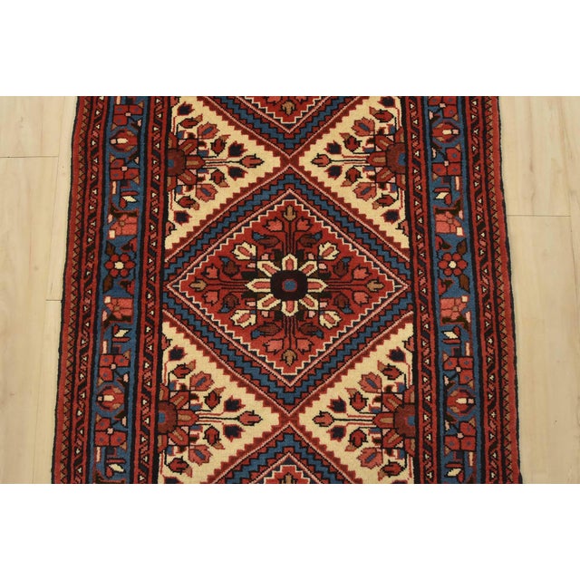 1990s Roodbar Runner 2’6” X 31’10” Ivory Wool Vintage Hand-Knotted Rug For Sale - Image 5 of 15