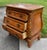 Legacy Carved Pine Chest Bombe French Provincial 3 Drawer Bachelors Chest W/Gold For Sale - Image 12 of 15