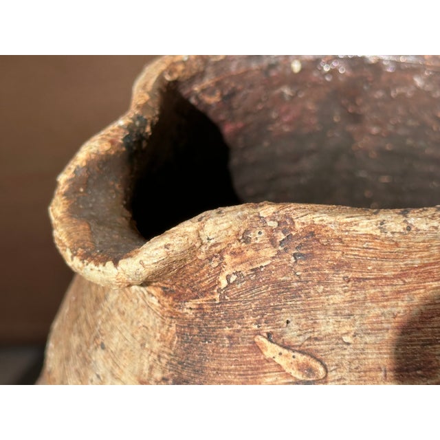 Rustic Studio Ceramic Jug Vase by Gerhard Liebenthron, Bremen, Germany, 1970s For Sale - Image 9 of 13