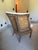 Wood Set of 2 Restoration Hardware Tufted Deconstructed Wingback Chairs For Sale - Image 7 of 10