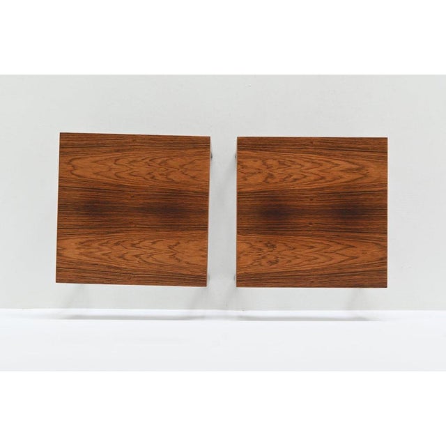 Vintage Danish Side Tables in Rosewood by Severin Hansen, 1960, Set of 2 For Sale - Image 18 of 18