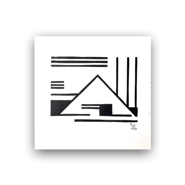 Thilo Maatsch, Untitled, 1924, Woodcut For Sale - Image 6 of 6