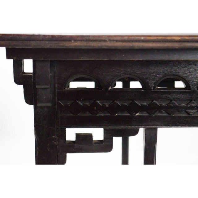 20th Century Chinese Dark Wood Occasional Side Table Chairish