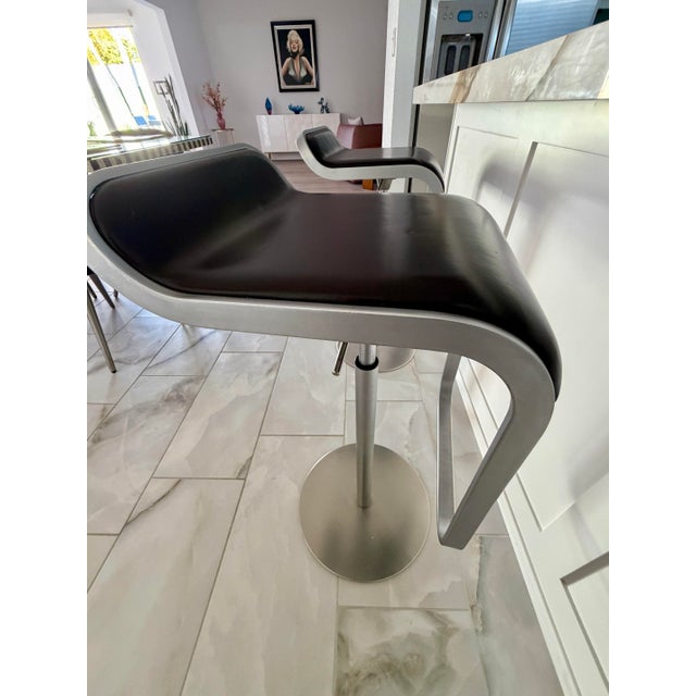Italian LaPalma Lem Barstools Made in Italy For Sale - Image 3 of 10