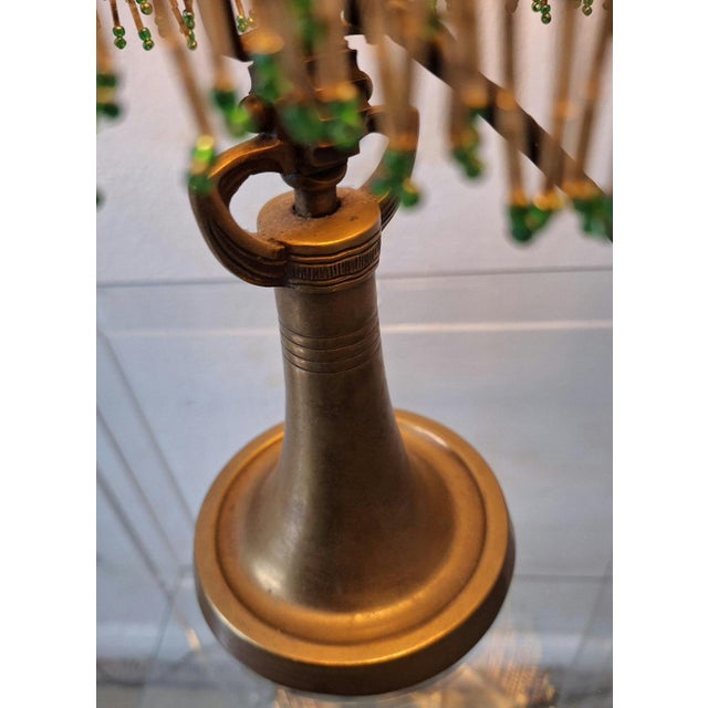 Antique Art Nouveau Bronze Table Lamp, 1920s For Sale - Image 11 of 17