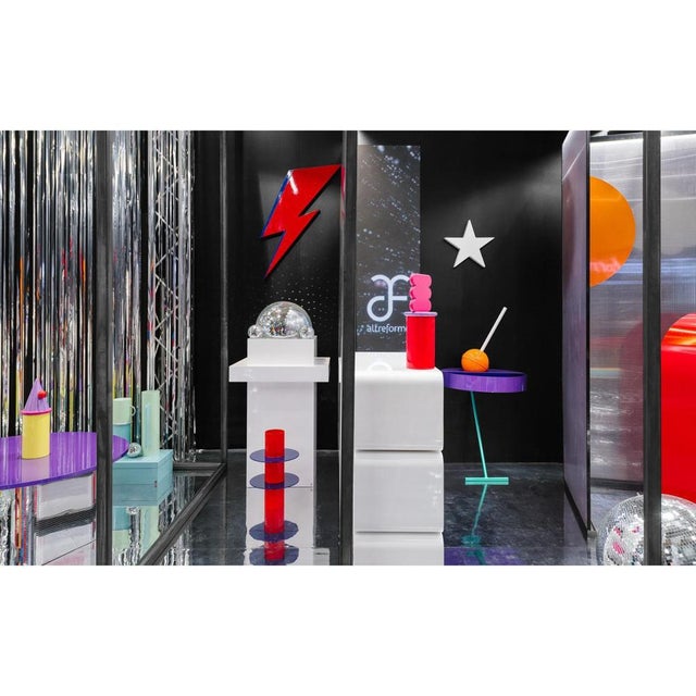 Galactica Lunar Decorative Object in Powder-Coated Aluminum by Altreforme For Sale - Image 4 of 8