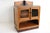 Antique Dutch Art Deco Amsterdam School Tea Display Cabinet in Oak and Marble, 1920s For Sale - Image 16 of 18