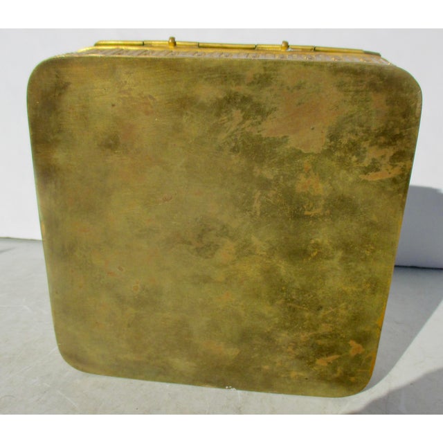 Antique French Gilt Vanity Box Circa 1890 For Sale - Image 4 of 6