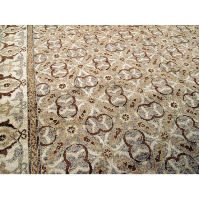 Galerie Shabab Collection Early20th Century Indian Lahore Room Size Rug For Sale In New York - Image 6 of 10