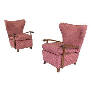 Set of Lounge Chairs by Maurizio Tempestini, 1940s For Sale
