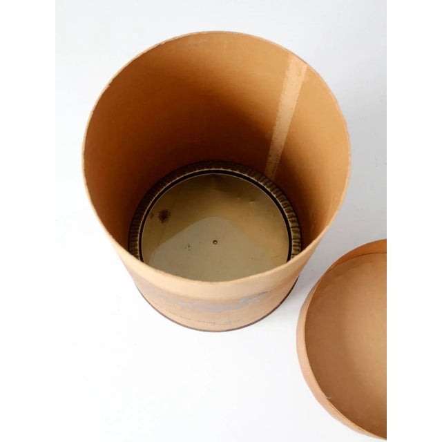 Vintage Cold War Survival Kit Barrel Box Circa 1962 For Sale - Image 9 of 9