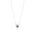 Metal Celestial 14k White Gold Emerald Diamond Sacred Heart Cross Pendant Necklace For Sale - Image 7 of 15