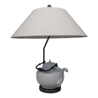 Porcelain Lamp by Gio Panti for Richard Ginori, 1980s For Sale