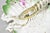 Antique Bavarian German Porcelain Gold Gilded Hand Painted Lobster Divided Dish For Sale - Image 9 of 18