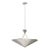 Paloma Contreras for Visual Comfort Signature Collection Orsay Medium Chandelier in Polished Nickel For Sale