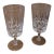 1980s Gorham King Edward Crystal Iced Tea Goblets - Set of 2 - West German Production For Sale