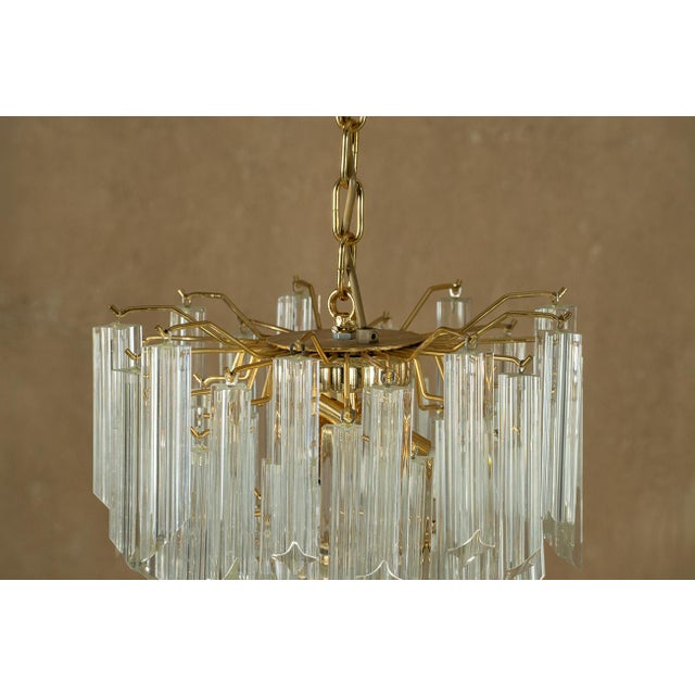 1970s Venini Murano Chandelier, Italy, 1970s For Sale - Image 5 of 7