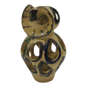 Vintage Picasso Style Ceramic "Chouette" Decorative Figurine