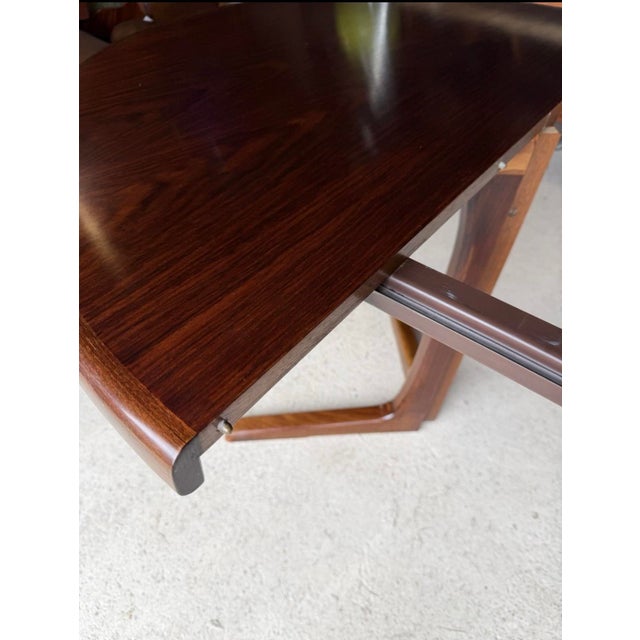 Double Extending Round Dining Table by Svend Aage Madsen, Demark, 1960s For Sale - Image 12 of 18