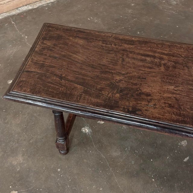 18th Century Rustic Country French Walnut Coffee Table For Sale - Image 14 of 16